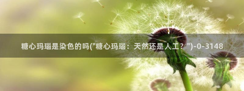 糖心vlog女演员